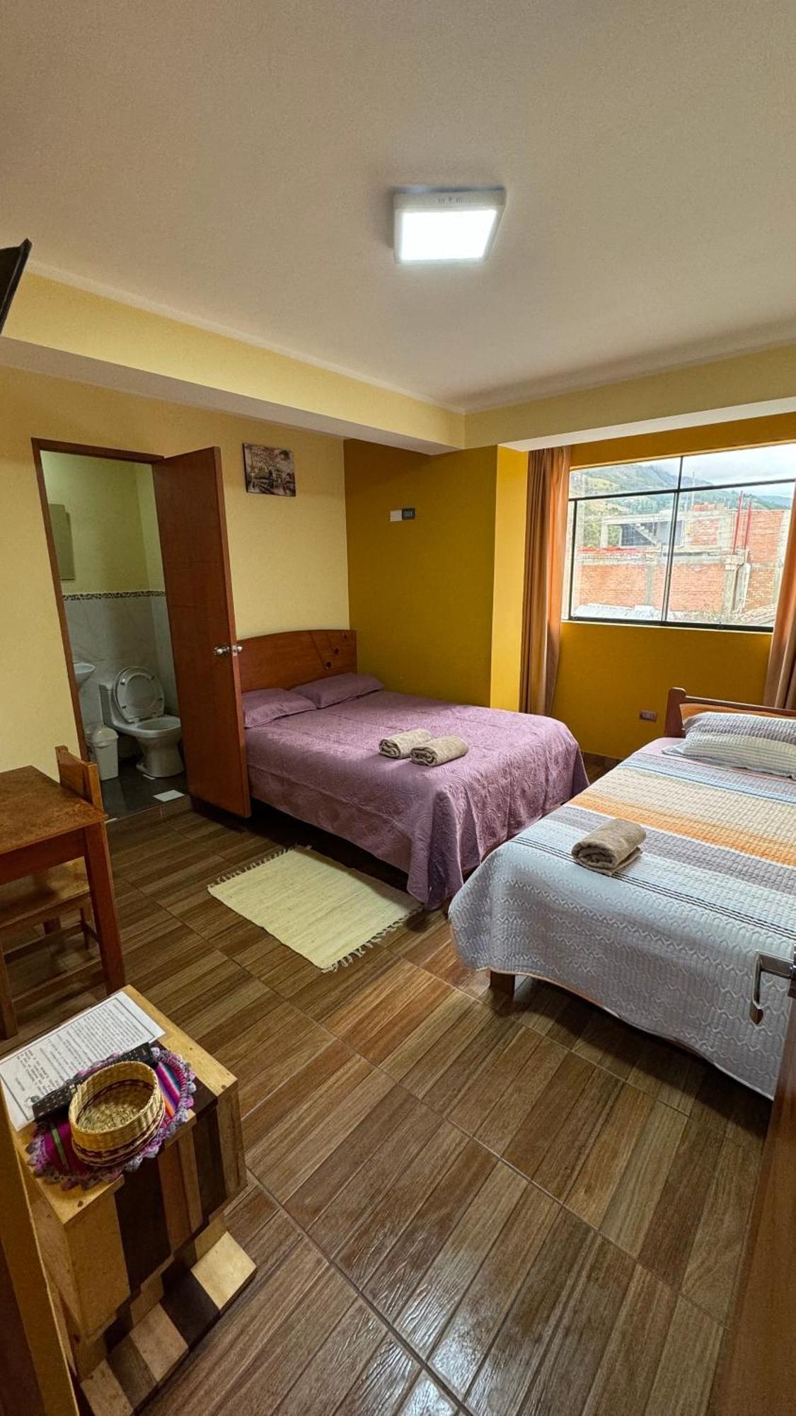 Hostal Tinkoj Chavín de Huantar Eksteriør bilde